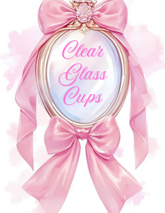 Clear Glass Cups