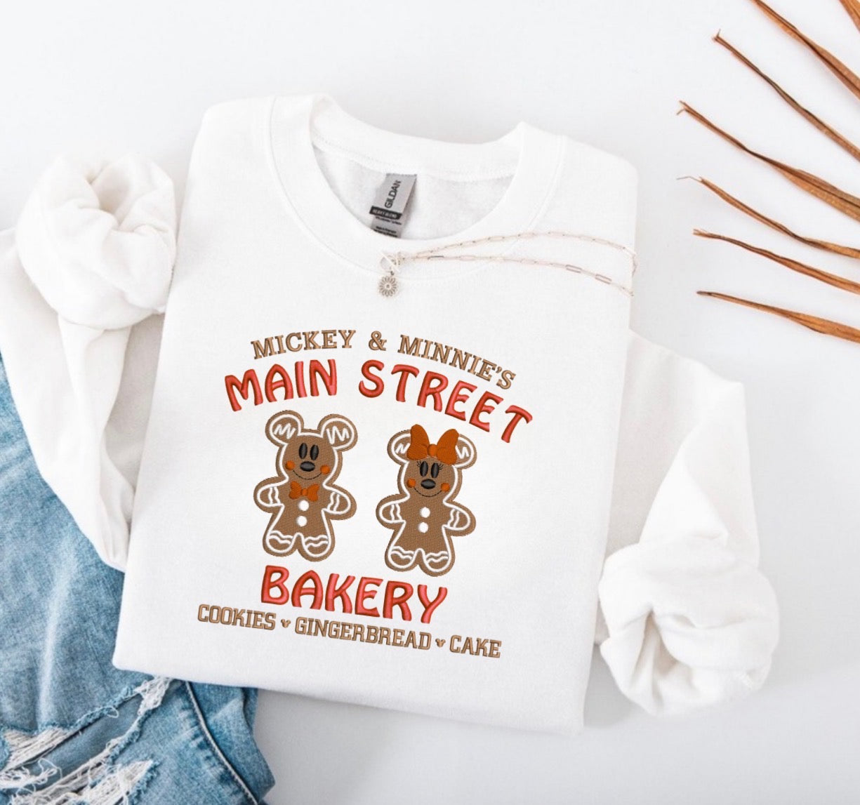 Christmas Embroidered Crewneck