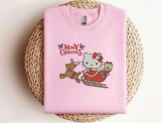 Christmas Embroidered Crewneck