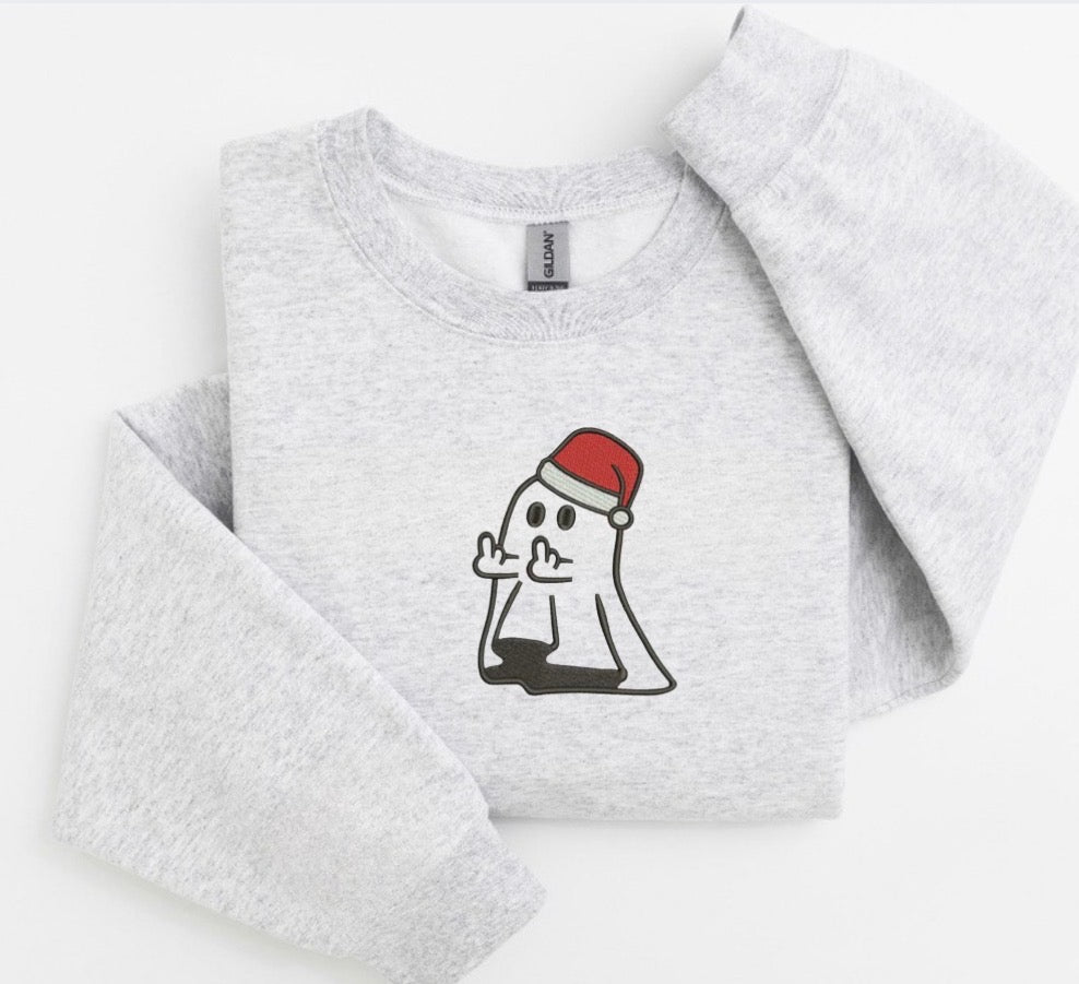 Christmas Embroidered Crewneck