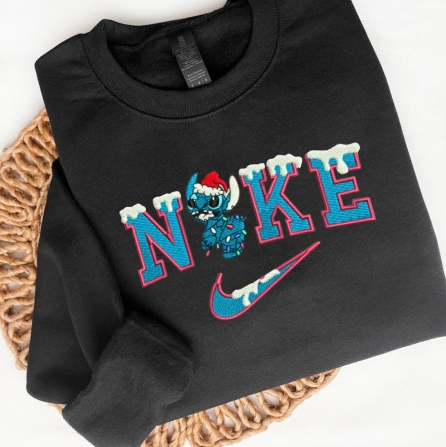 Christmas Embroidered Crewneck