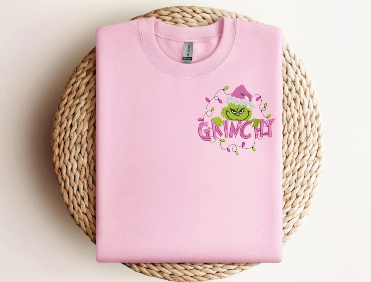 Christmas Embroidered Crewneck
