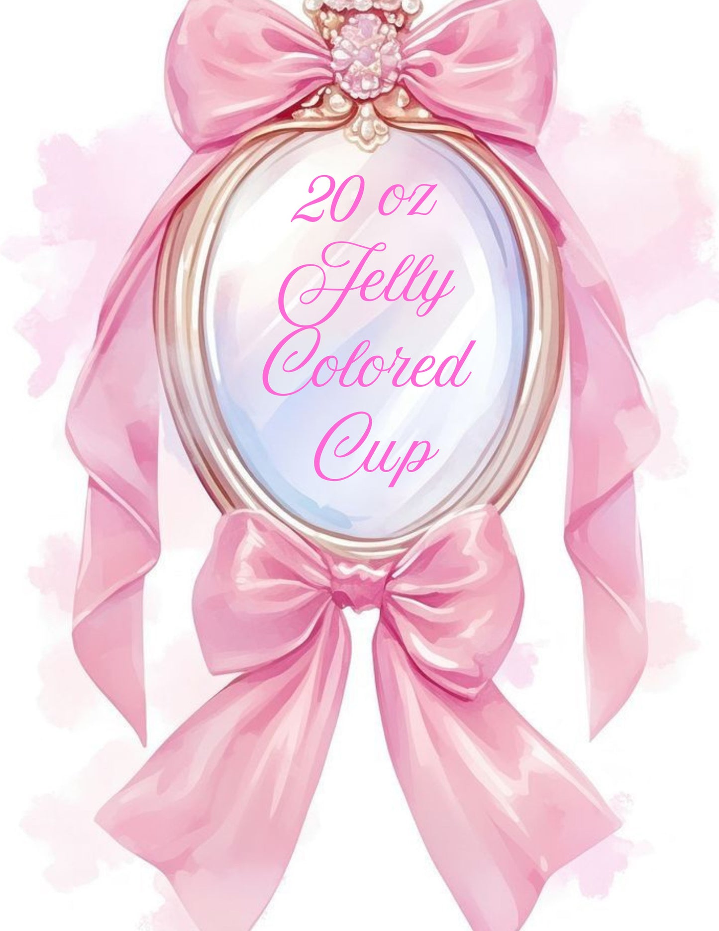 20oz Jelly Colored Cup