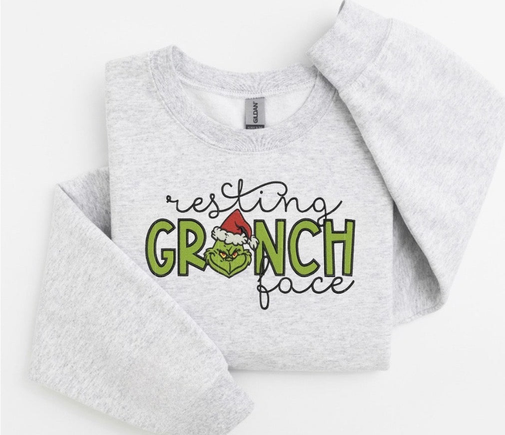 Christmas Embroidered Crewneck